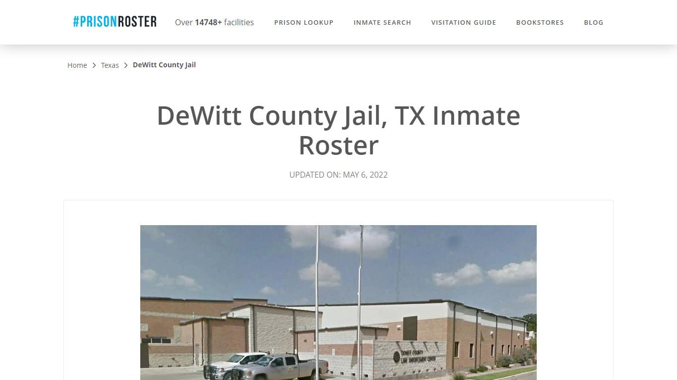 DeWitt County Jail, TX Inmate Roster - Prisonroster